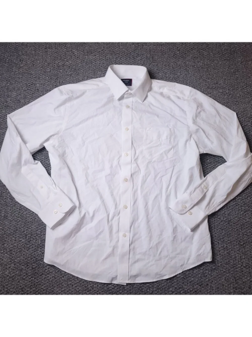 UNTUCKit Gironde Shirt Mens M Medium Relaxed White Button Long Sleeve